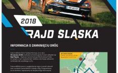 RAJD ŚLĄSKA 2018 Informacja na temat zamknięcia dróg