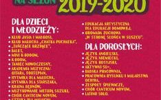 Zapraszamy do zapoznania się z NOWĄ ofertą zajęć w GMINNYM OŚRODKU KULTURY W SUSZCU!