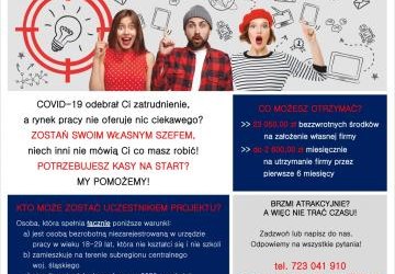 KOPALNIA BIZNESU! - bezzwrotne dotacje na założenie działalności gospodarczej